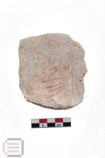 Θραύσμα τοιχογραφίας