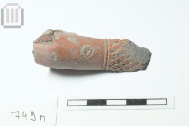 Part of clay pipe (smoker equipment)