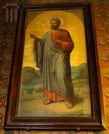 Φορητή εικόνα με τον Ευαγγελιστή Λουκά