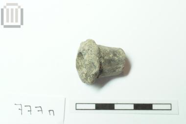 Part of clay pipe (smoker equipment)