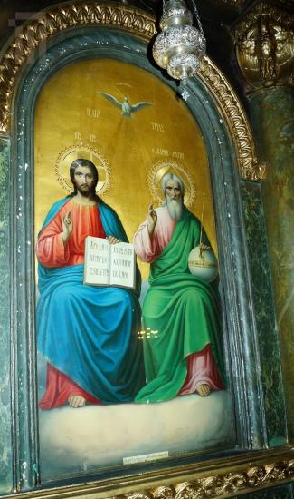 Despotic icon with the Holy Trinity