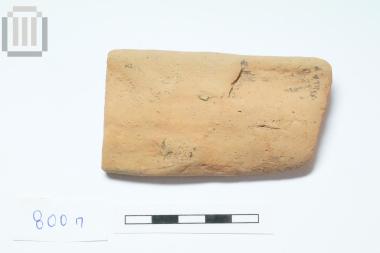Part of amphora handle with stamp