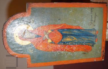 Left lyperon (Virgin Mary)