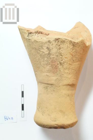 Base of amphora with pointed foot/base
