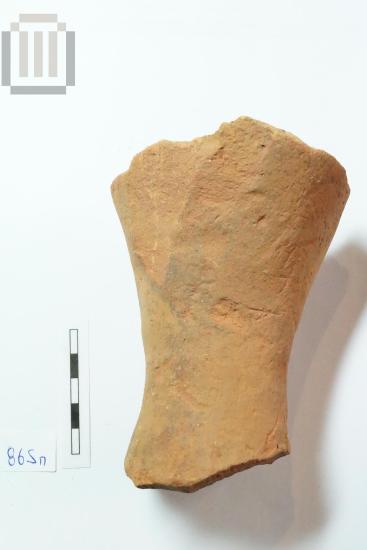 Base of amphora with pointed foot/base