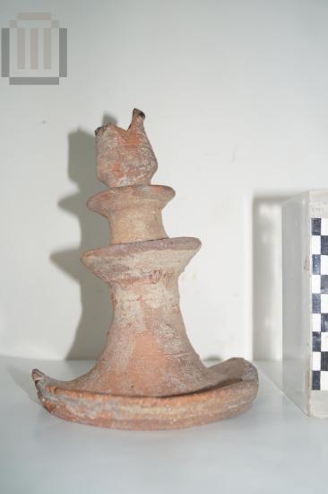 Πήλινος κηροστάτης