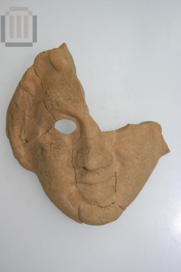 Clay theatre mask