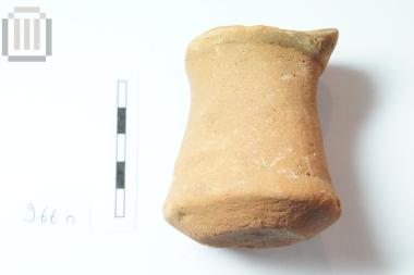 Base of amphora with pointed foot/base