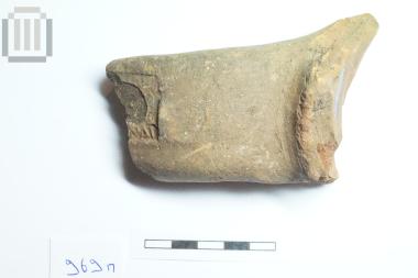 Amphora handle with stamp