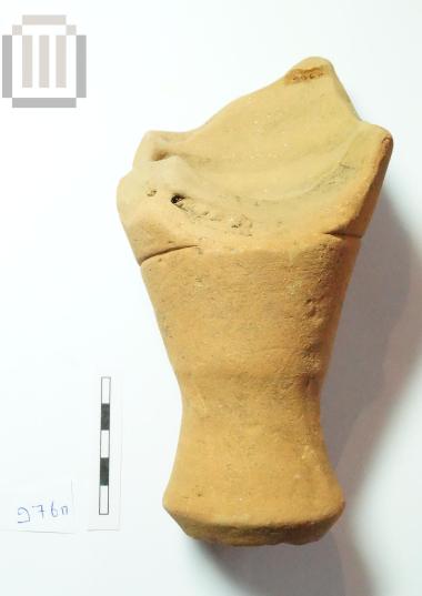 Base of amphora with pointed foot/base
