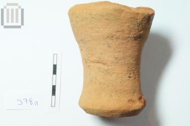 Base of amphora with pointed foot/base