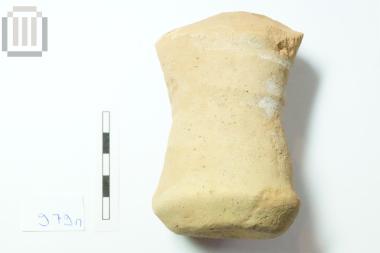 Base of amphora with pointed foot/base