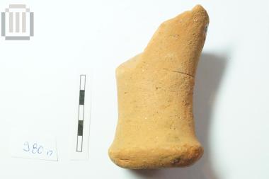 Base of amphora with pointed foot/base