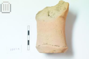 Base of amphora with pointed foot/base