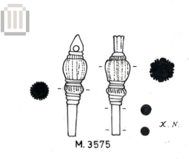 Τμήμα χάλκινης περόνης