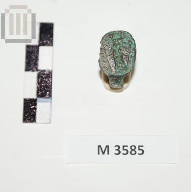 Χάλκινο σφραγιστικό δακτυλίδι