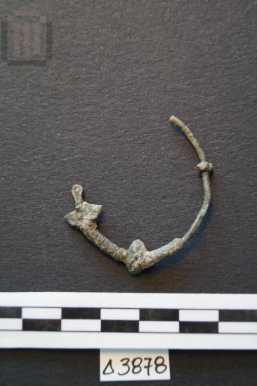 Part of an earing