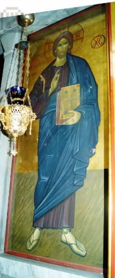 Templon icon with the Christ Pantokrator