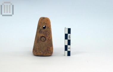 Clay loom weight