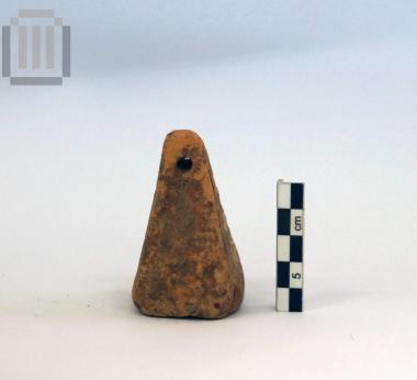 Clay loom weight