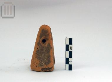 Clay loom weight