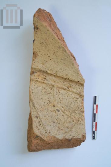 Θραύσμα ενσφράγιστης κεραμίδας