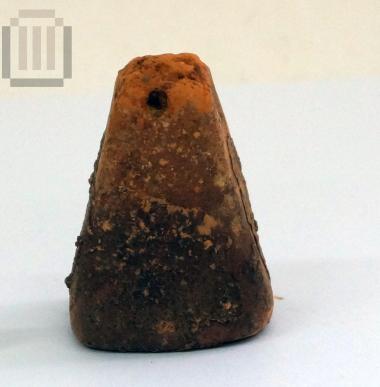 Clay loom weight