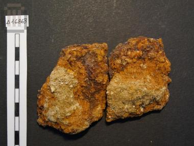 Fragments of an unidentified object