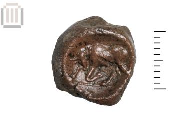 Clay sealing from Gitana