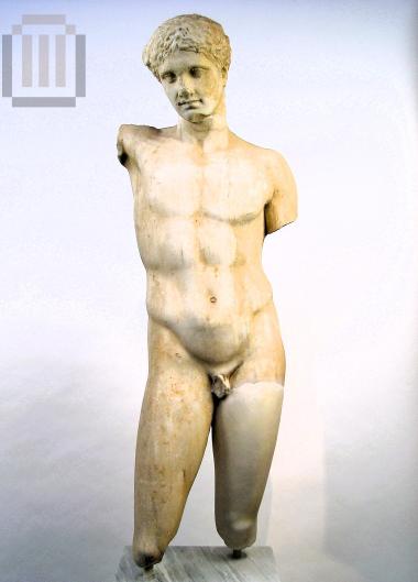 Άγαλμα αθλητή, αντίγραφο αγάλματος Κυνίσκου (;).