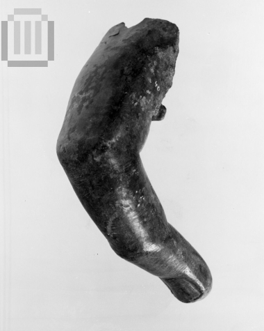Hand finger of statue