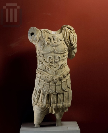 Statue of a cuirassed general or emperor