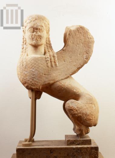 Statue of a sfinx.