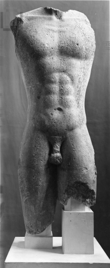 Colossal kouros torso