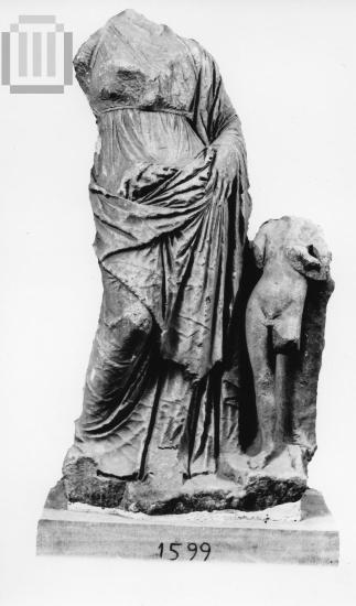 Αγαλμάτιο Αφροδίτης με Έρωτα.