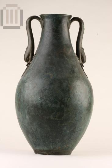 Amphora  with zoomorphic  handles.