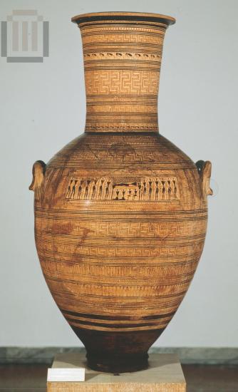 Geometric amphora Dipylon Painter