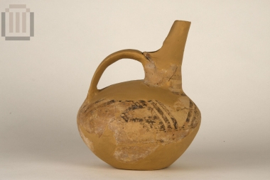 Matt painted  askos-jug.