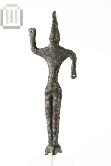 Ειδώλιο Πολεμιστή από  Λαβή Λέβητα