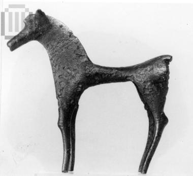 Bronze Horse Figurine from Kabireion (Sanctuary of the Kabeiroi), Thebes