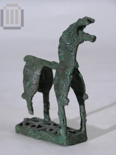 Bronze Horse figurine from the Sanctuary of Apollo Thermi in Thermo, Aetolia