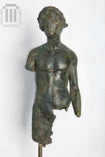 Ειδώλιο  στεφανωμένου νέου.