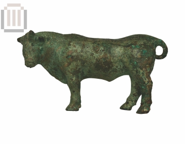 Inscribed figurine of a Bull