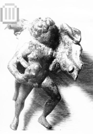 Figurine of Hercules and the boar of Erymanthos (Erymanthios Kapros).