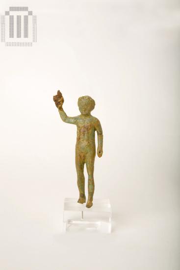 Ειδώλιο  νέου που κρατεί κλάδο.