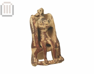 Enthroned Kourotrophos figurine