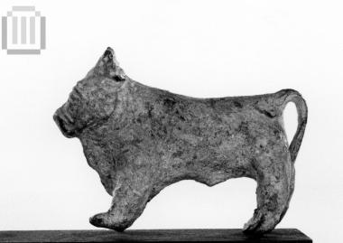 Figurine of  a bull.