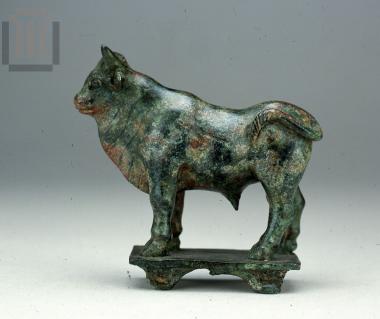 Figurine of  a bull.