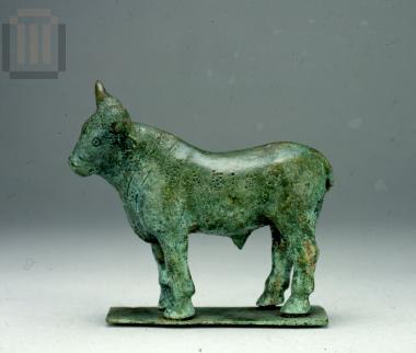 Inscribed figurine of a Bull