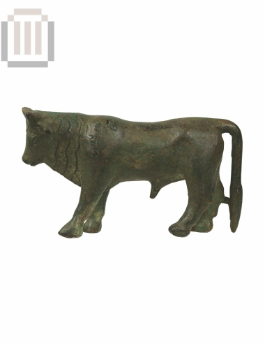 Inscribed figurine of a Bull